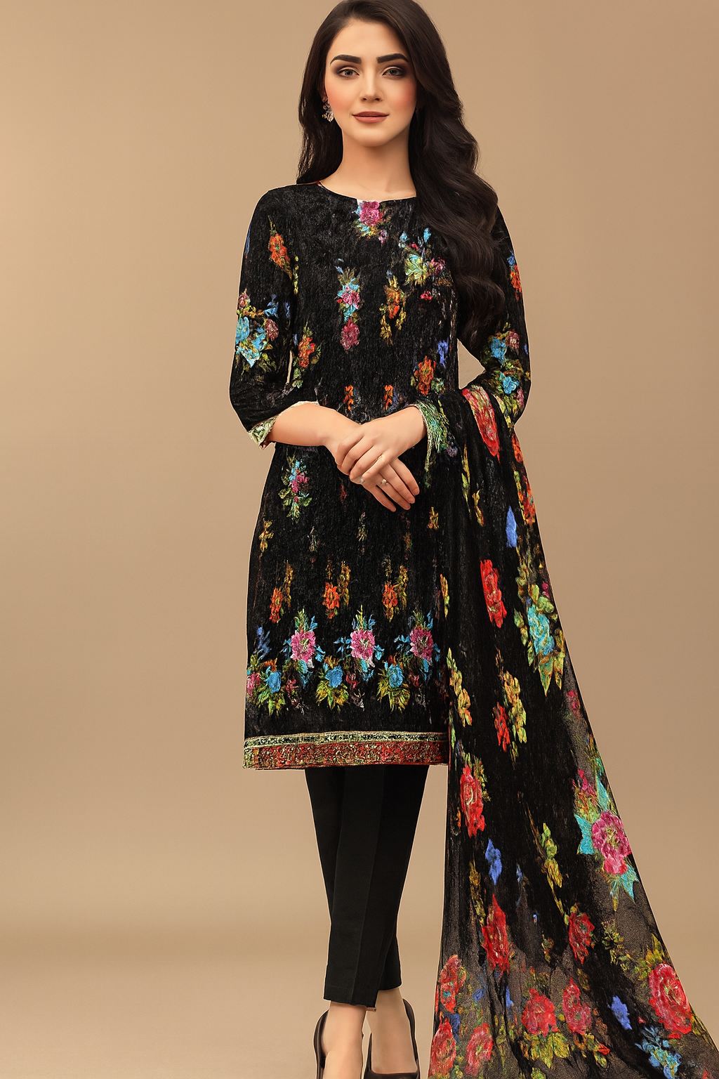 Alkaram Unstitched Lawn 3pc